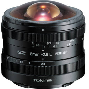 Tokina SZ 8mm f/2.8 Fisheye Lens (Canon EF-M)