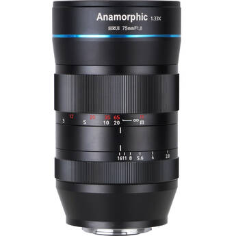 Sirui 75mm f/1.8 Super35 Anamorphic 1.33x Lens (RF Mount)