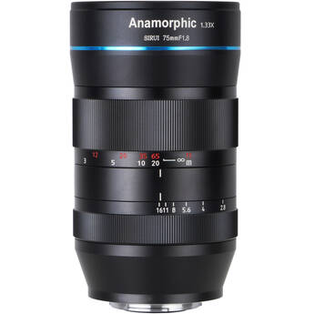 Sirui 75mm f/1.8 1.33x Anamorphic Lens (Nikon Z)