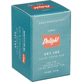 KONO Delight Art 100 Color Negative Film (35mm Roll Film, 36 Exposures, Expired 03/2024)