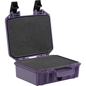 Pelican Vault V100C Hard Case with Foam Insert (Dusk Purple, 6.5L)