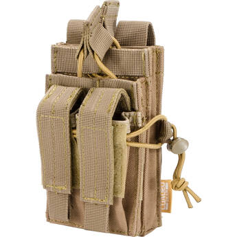 Barska Loaded Gear CX-950 Dual Stacked Rifle and Handgun Mag Pouch (Dark Earth)