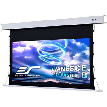 Elite Screens 100" Evanesce Tab-Tension B Series CineWhite In-Ceiling Electric Projection Screen
