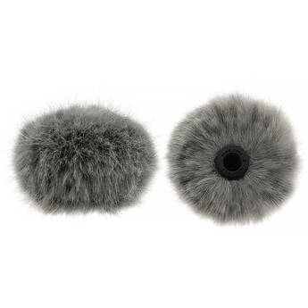Bubblebee Industries The Windbubble PRO Extreme Fur Windscreen for Omni Lavalier Mics (Gray, Medium, 2-Pack)