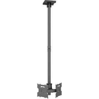 Mount-It! MI-20871 Dual-Screen Ceiling Mount for 17 to 32" Portrait Displays