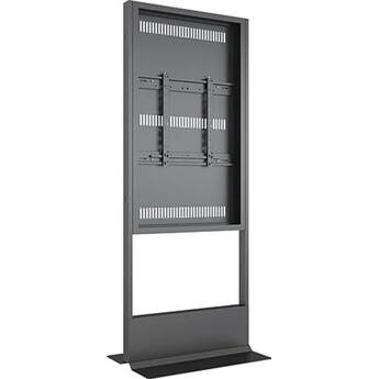 Mount-It! MI-20650 Indoor 55" Rear-VESA Enclosure Kit with Floor Stand