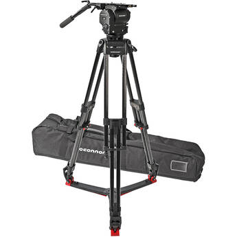 OConnor 1040 Fluid Head and 30L Tripod System with Ground Spreader