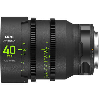 NiSi ATHENA PRIME 40mm T1.9 Full-Frame Lens (Canon RF, Drop-In Filter Mount)