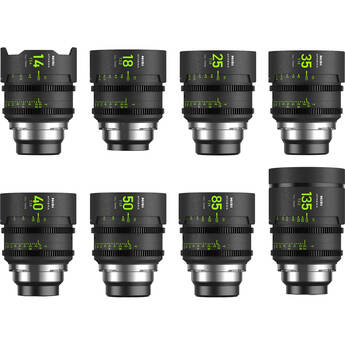 NiSi ATHENA PRIME T2.4/1.9 Full-Frame 8-Lens MASTER Kit (ARRI PL)