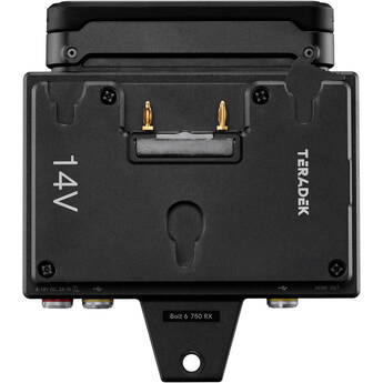 Teradek Bolt 6 RX 750 Monitor Module with Internal Antennas (Gold Mount)