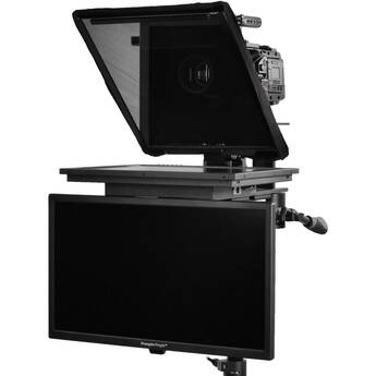 Prompter People Q-Gear QPRO 19" High-Bright Monitor with 24" Regular Talent Monitor