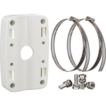 Hanwha Vision SBP-300PM1 Pole Mount Adapter for XNV-6120R Camera (Ivory)