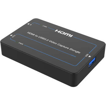 DVDO HDMI to USB 3.0 Capture Dongle with HDMI Loop Out