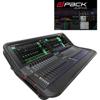 Allen & Heath Avantis 64-Channel / 42-Bus Digital Mixer with dPack Software Upgrade