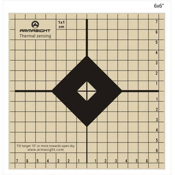 Armasight Thermal Zeroing Target (20-Pack)