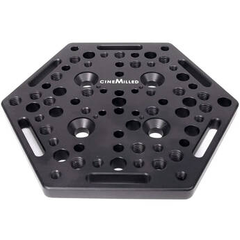 CineMilled Hex Cheese Plate