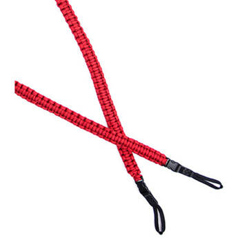 DSPTCH Braided Camera Strap (Red)