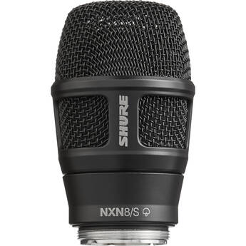 Shure Nexadyne 8/S Supercardioid Revonic Microphone Capsule for Wireless Transmitters (Black)