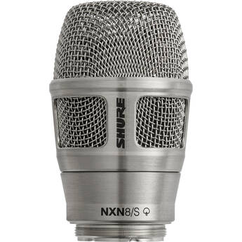 Shure Nexadyne 8/S Supercardioid Revonic Microphone Capsule for Wireless Transmitters (Nickel)