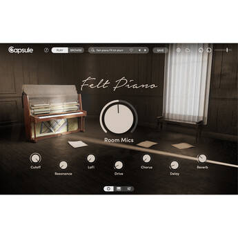 Capsule Audio Felt Piano Cinematic Virtual Instrument (Perpetual)