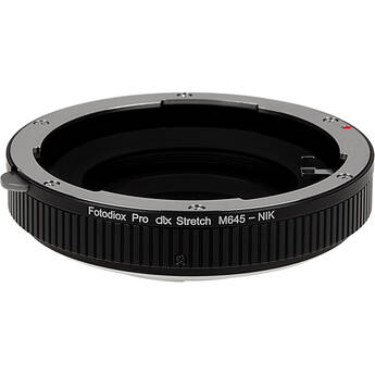 FotodioX DLX Stretch Adapter for Mamiya 645 Lens to Nikon F Cameras