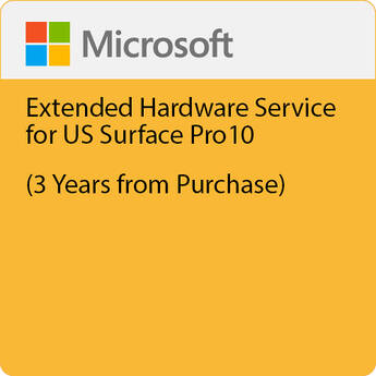 Microsoft 3-Year Extended Hardware Service for Surface Pro 10 and 11th Edition