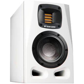 Adam Professional Audio A4V 130W 4" Active 2-Way Nearfield Studio Monitor (Single, Limited-Edition White)