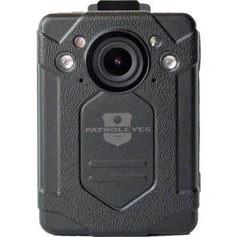 PatrolEyes MAX 2K Police Body Camera with Night Vision & GPS