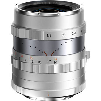 Thypoch Simera 28mm f/1.4 Lens (FUJIFILM X, Silver)