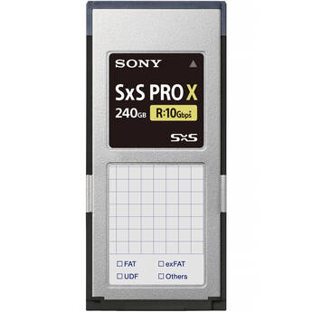 Sony 240GB SxS PRO X Memory Card