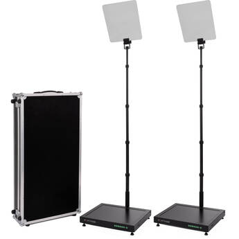 Fortinge PROC 17" High-Brightness Dual Conference Prompter Set with HDMI/Composite/VGA Inputs