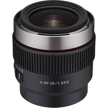 Samyang Cine V-AF 20mm T1.9 FE Lens (Sony E)