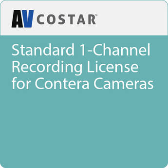 AV Costar Standard 1-Channel Recording License for Contera Cameras