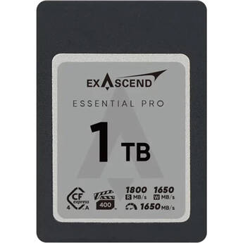 Exascend 1TB Essential Pro CFexpress 4.0 Type A Memory Card