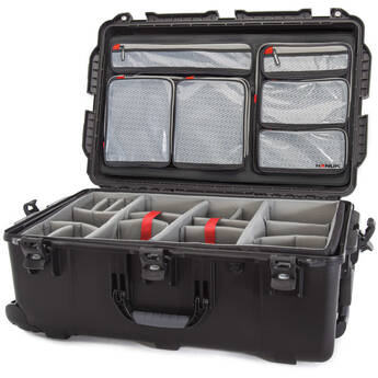 Nanuk 963 Wheeled Hard Case Pro Photo Kit (Black, 90.6L)