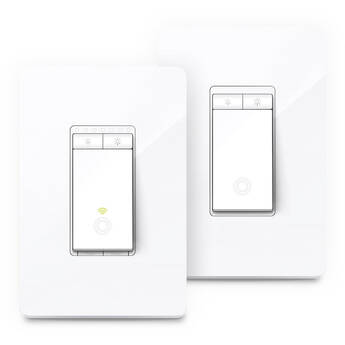TP-Link KS230 V2 Kasa Smart Wi-Fi Dimmer Switch 3-Way Kit (2-Pack)