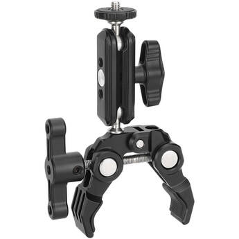 CAMVATE Super Crab Gripper Clamp with Mini Magic Arm for Action Cameras