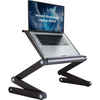 Uncaged Ergonomics WorkEZ Executive Laptop Stand (Black)