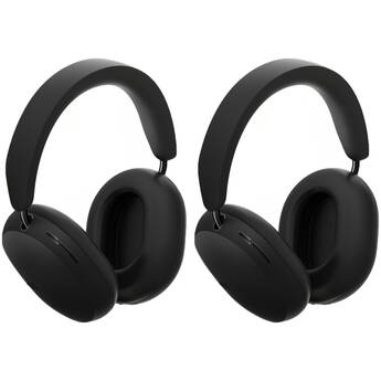 Sonos Ace Wireless Noise-Canceling Over-Ear Headphones (Black, 2-Pack)