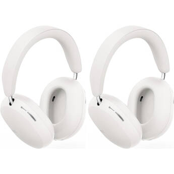 Sonos Ace Wireless Noise-Canceling Over-Ear Headphones (White, 2-Pack)