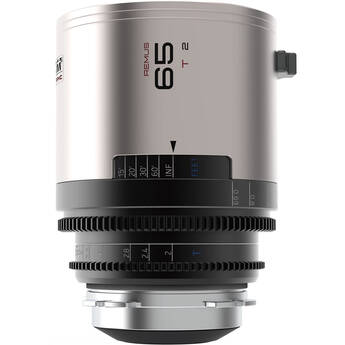 BLAZAR LENS Remus 65mm T2.0 Full-Frame 1.5x Anamorphic Lens (ARRI PL, Silver Flare)