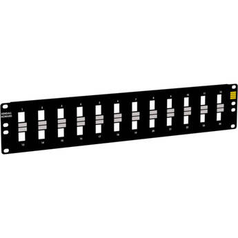 Kendall Howard 24-Port Welded Blank Keystone Patch Panel (2 RU)