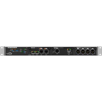 AuviTran Audio Toolbox/Stagebox Version-19"x1U/ 3 Card Slots/Internal Audio Matrix/Redundant Power