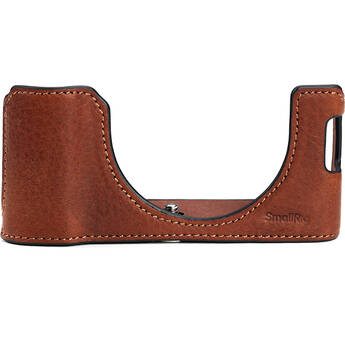 SmallRig Leather Half Case for FUJIFILM X100VI (Brown)
