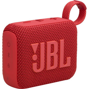 JBL Go 4 Portable Bluetooth Speaker (Red)