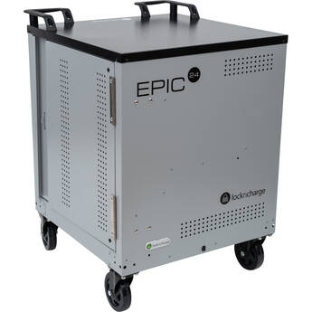 LocknCharge EPIC 24-Device Pre-Wired USB-C Charging Cart