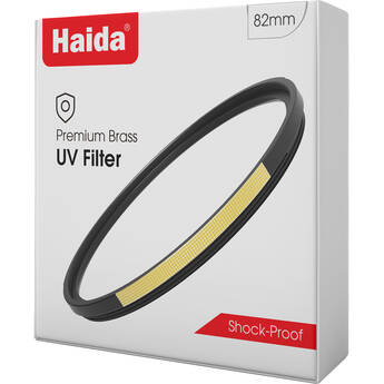Haida Premium Brass Shockproof UV Filter (55mm)