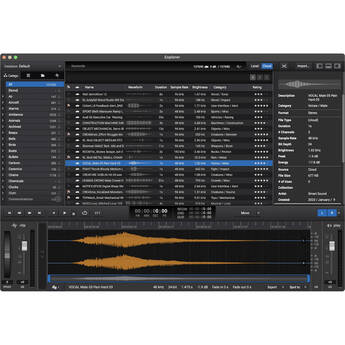 Sound Particles Explorer SFX Cloud (1-Year Subscription)