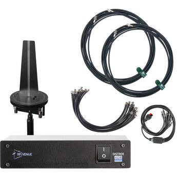 RF Venue Diversity Omni Antenna & DISTRO5 HDR 5-Channel UHF Distribution System Bundle (470 to 698 MHz)