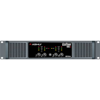 Ashly EcoTour 1000.4 High-Efficiency 4-Channel 4000W Touring Amplifier